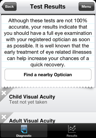 Vision Test screenshot 3