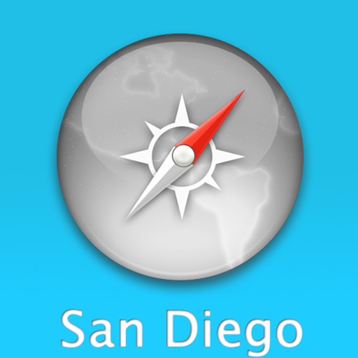 San Diego Travel Map (USA) icon