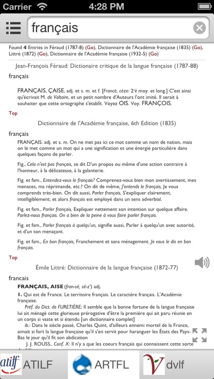 Tout Dictionnaire Français