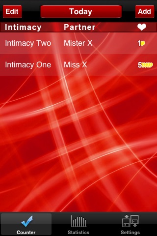 Intimacy Tracker screenshot-4