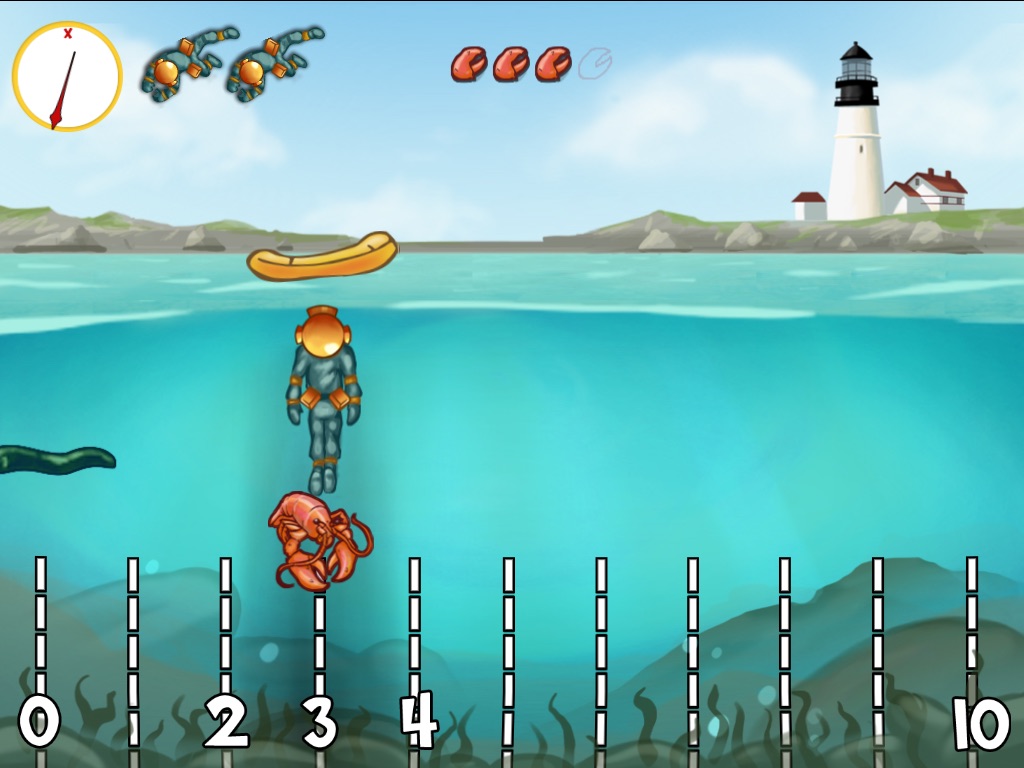 Lobster Diver HD screenshot 2