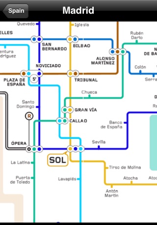 Spain Subway Maps (Seville, Madrid, Valencia and 6 more) screenshot 4