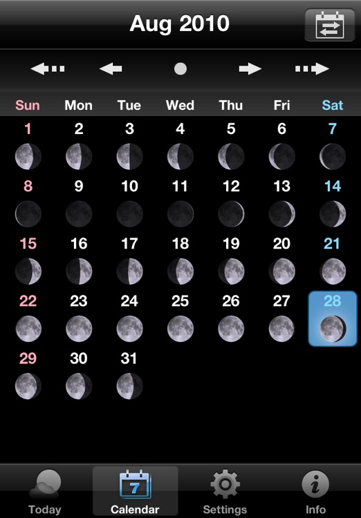 Tsukuyomi International - Moon phases and Lunar calendar