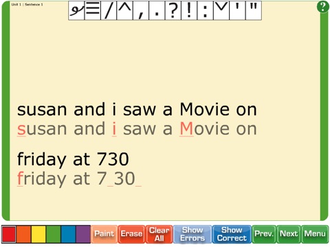 Daily Sentence Editing Grade 4 screenshot 3