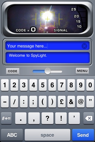 SpyLight - Morse Code fun! screenshot 4