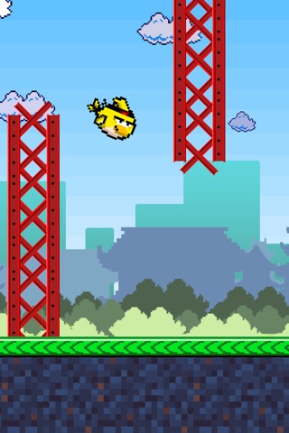 Birdie Fly Away - fly through pipes and have fun screenshot 4