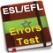 English Error Tests