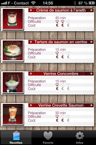 Cuisinez : Verrines Salées screenshot 2
