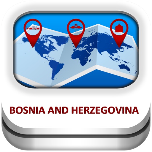 Bosnia and Herzegovina Guide & Map - Duncan Cartography icon