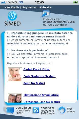 SIMED Medicina Estetica screenshot 3