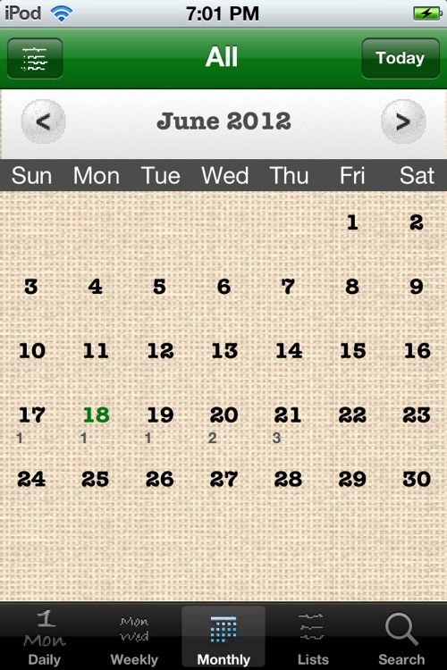 Daily Tasks (To Dos) screenshot-3