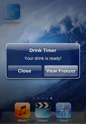 Drink in the Freezer Timer screenshot 2