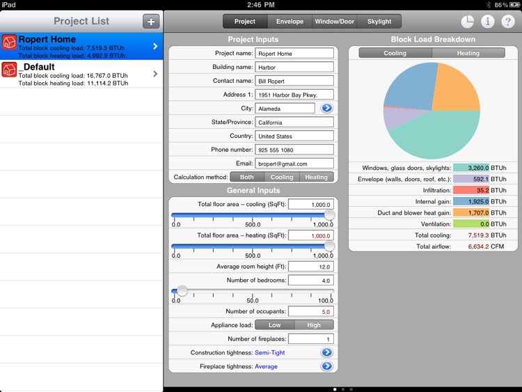 Residential Load Calculator