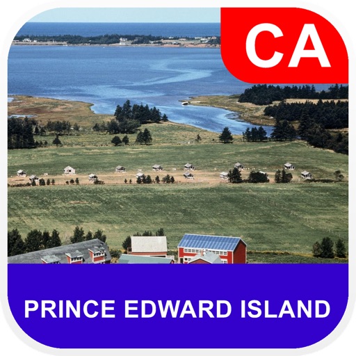 Prince Edward Island Map - PLACE STARS