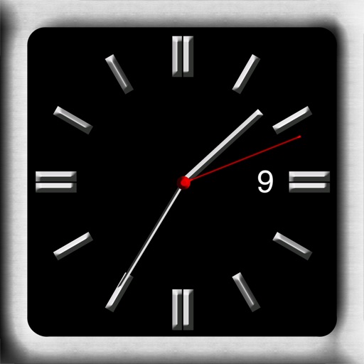 Clock Screensaver iOS App