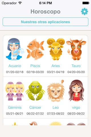 Horoscopes screenshot 2