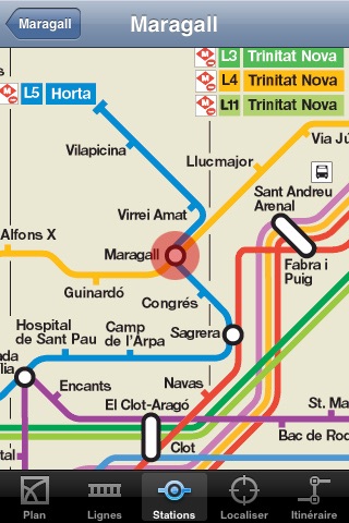 Barcelona Subway screenshot 3