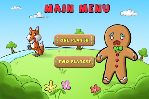 Gingerbread Man : Hangman - Sight Words Edition (Universal) screenshot 3