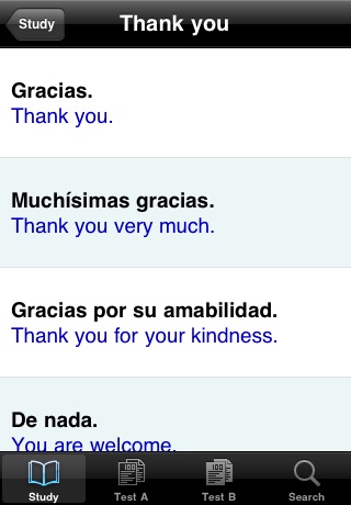 My First Spanish Phrases 100 screenshot 2
