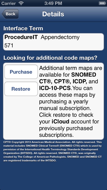 IMO Terminology Browser screenshot-3