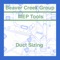 MEP Tools - Duct Sizing app allows designers to calculate the duct size, velocity, pressure drop, and flow rate for ductwork in HVAC applications