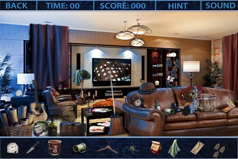 Hidden Objects Blue Night screenshot 4