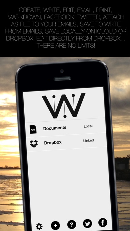 Write for Dropbox and iCloud