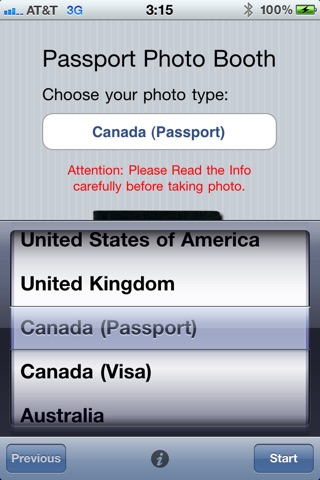 Passport Photo Booth screenshot 2