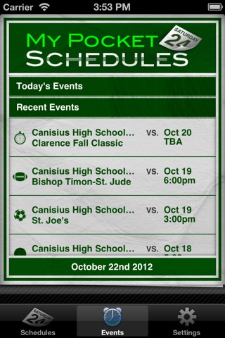 Canisius High School Athletics screenshot 2