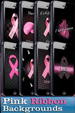 Pink Ribbon Wallpaper! screenshot 3