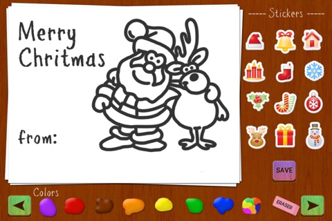 Christmas Draw and Send: Personal and Fun Greeting Cards screenshot 4