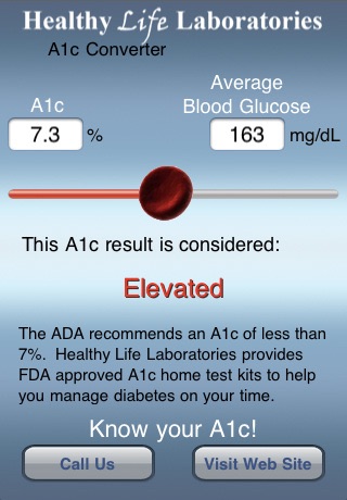 Healthy Life Labs - A1c Converter