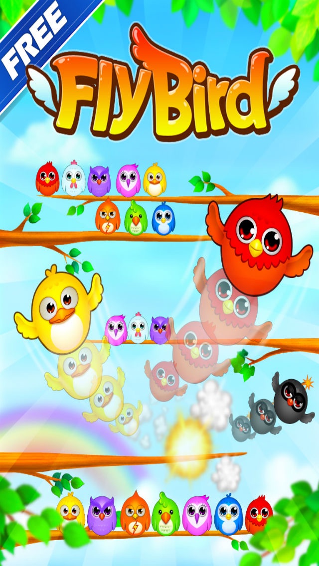 フライバード(Fly Bird 3.0) Free 3のスクリーンショット1 フライバード(Fly Bird 3.0) Free 3のスクリーンショット1