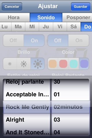 Alarm Simply - 7 Day Speaking & Music Alarm clock screenshot 3