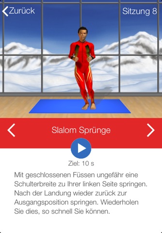 Snow Fitness Workouts - Skiing & Snowboarding Exercises screenshot 2