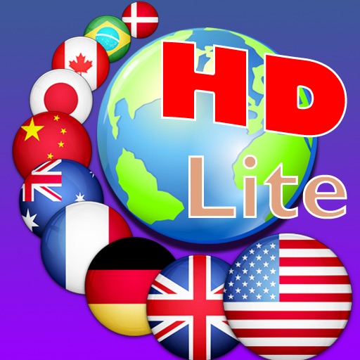 7 continents country flags game HD Lite(Europe) icon