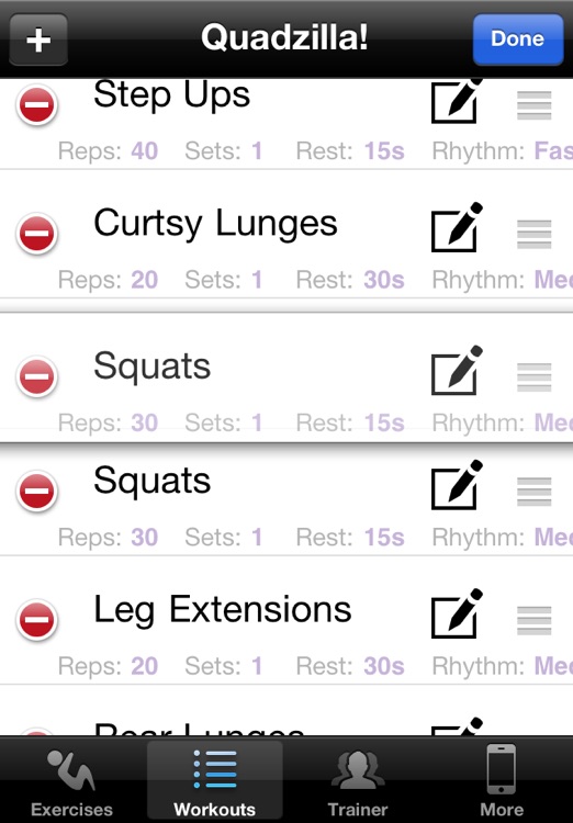 Leg Workouts Pro screenshot-4