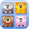 Match the Animals : Free Preschool Educational Shapes Learning Games for Kids and Toddlers