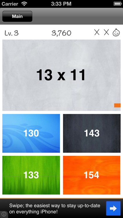 19x19, Numbers