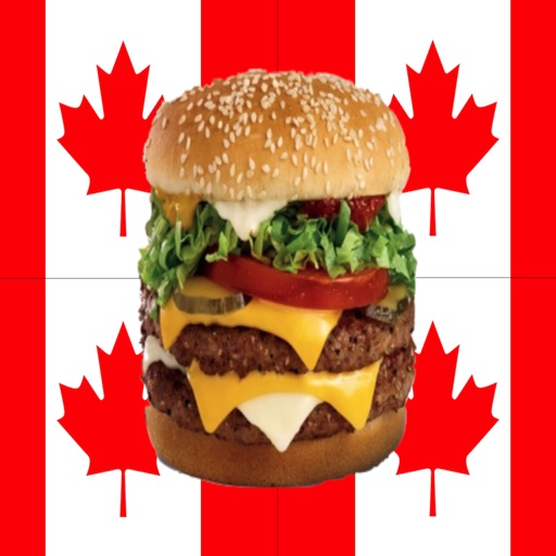 Canadian Fast Food Nutrition Calories , Points for Weight Loss and Calorie Watchers CA Mobile App icon