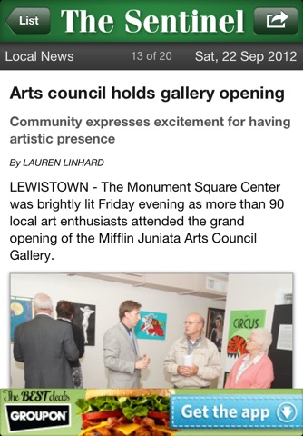 Lewistown Sentinel screenshot 2