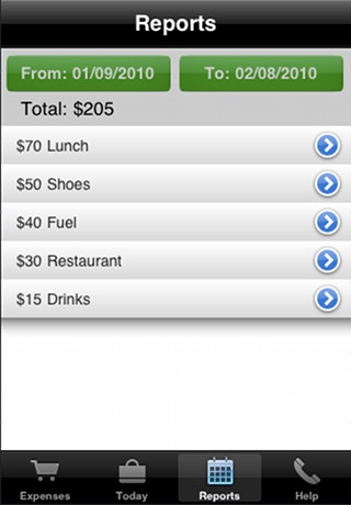 Cut Expenses Lite screenshot 3