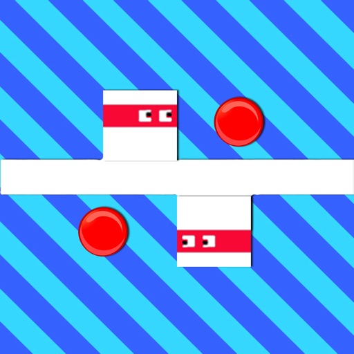 Jump! Kaboom! Square Bit VS Red Ball Jumping Game by Fa Liem