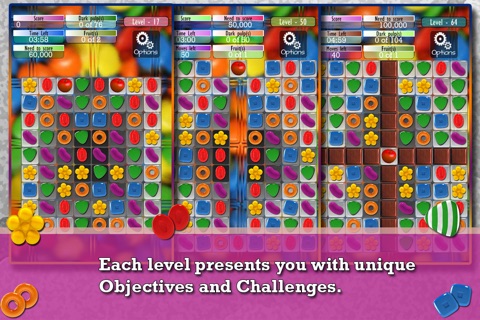 Candy Game - Match three puzzle screenshot 2