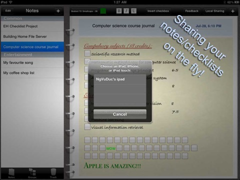 EH Advanced Note - CheckList v1.6 screenshot 3
