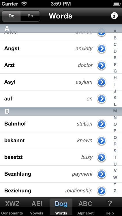 Decoder GERMAN Pronunciation Guide screenshot-4