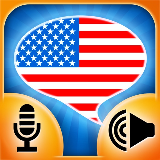 iSpeak American English: Interactive conversation course - learn to speak with vocabulary audio lessons, intensive grammar exercises and test quizzes icon