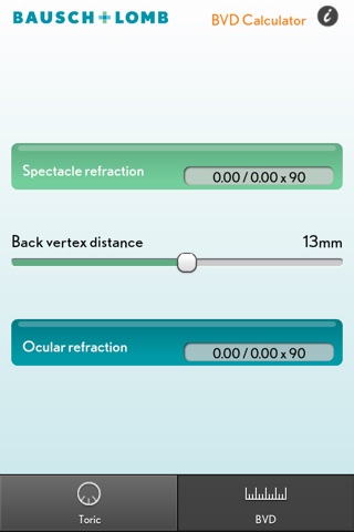 Contact Lens Toric eyeApp from Bausch & Lomb screenshot 3