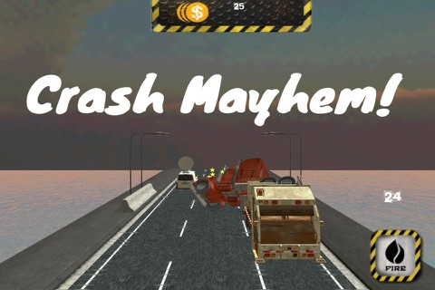 A Highway Bandit Truck - Revenge Of Trucker Road Rage FREE screenshot 3