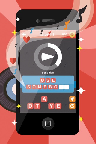 Nothing but Love Songs, Guess it! (Top Free Popular Love Songs Quiz) screenshot 2